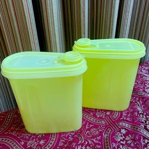 Vintage Tupperware 2 containers